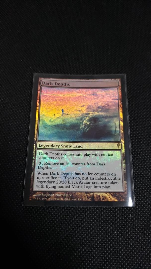 MTG 暗黒の深部 英語 foil 初版