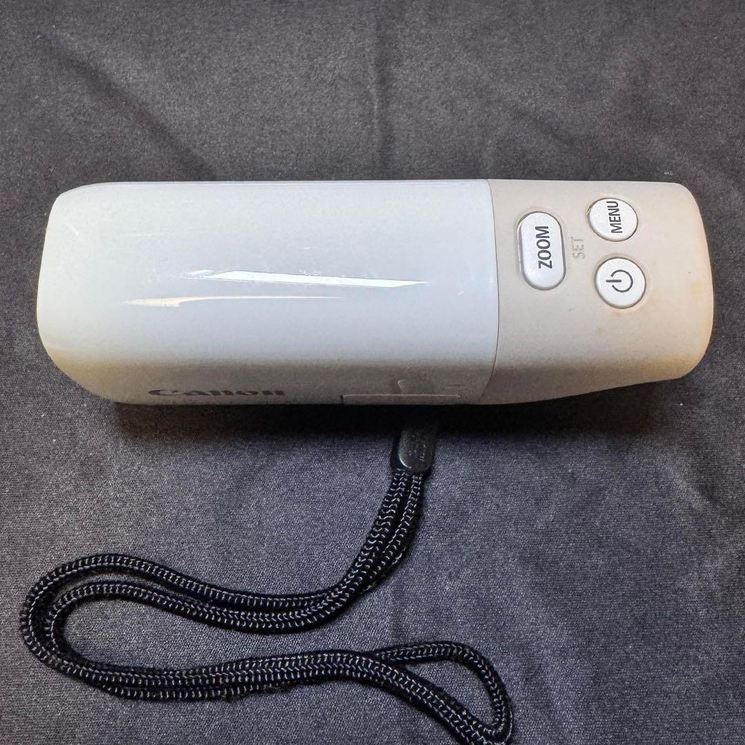 Canon ズーム機能付きデジタルカメラ ホワイト