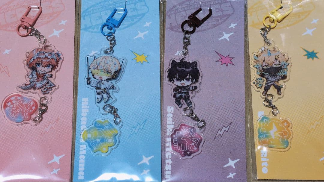 にじさんじ オリエンス つながるアクリルキーホルダー4点セット