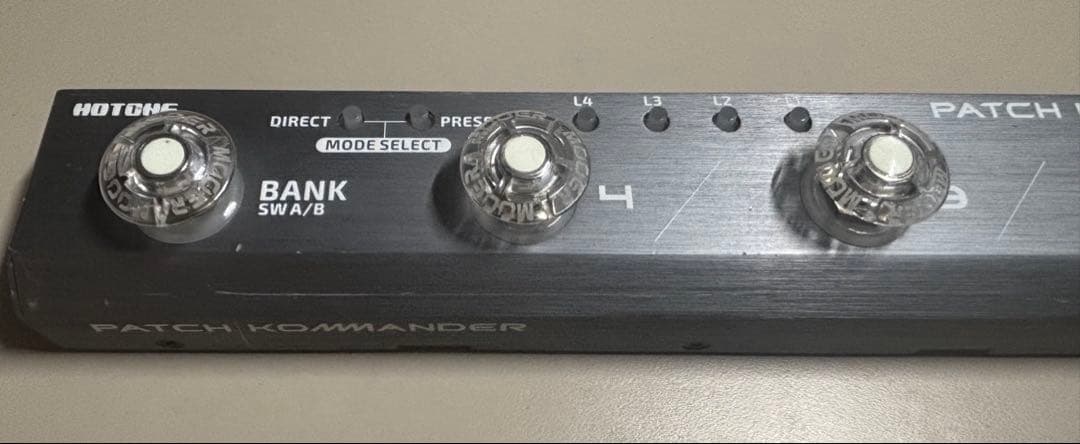 HOTONE　PATCH KOMMANDER 4　プログラマブルスイッチャー