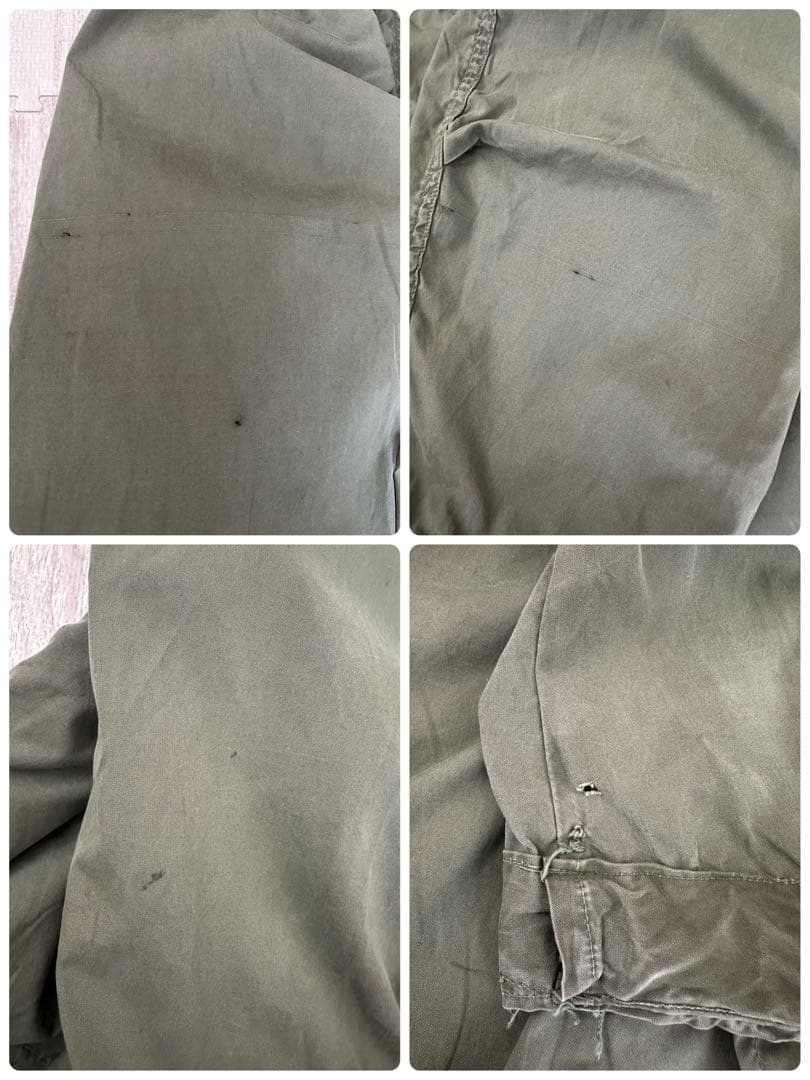 M-65 PARKA K.P XS-R ダメージ多