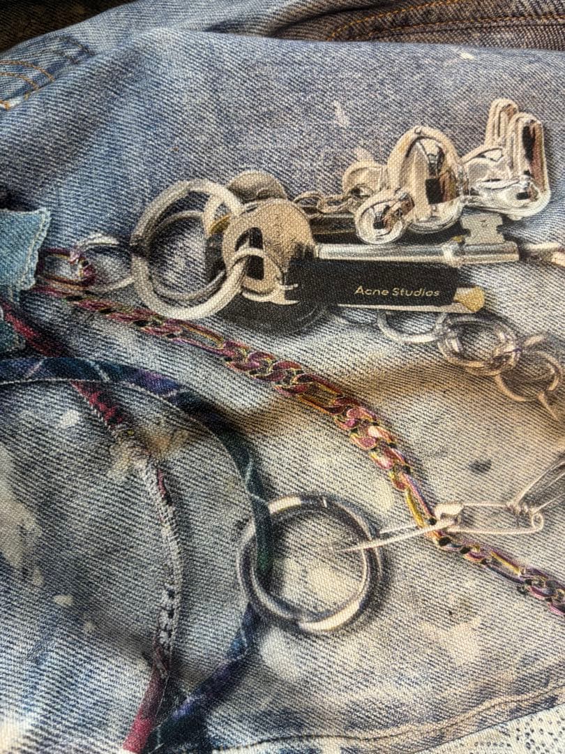 Acne studios LOOSE FIT TROUSERS トロンプユイル