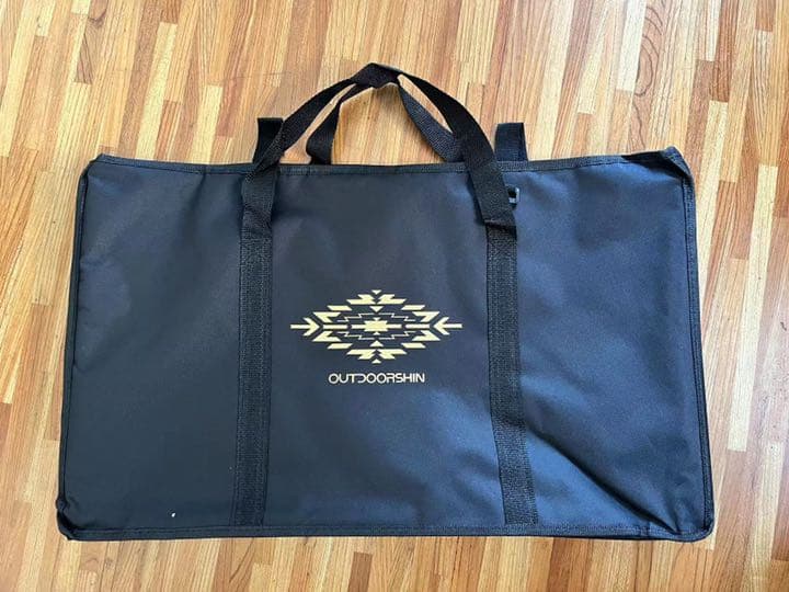 フィールドラック　3個セット オルテガ柄 天板付き収納ケース付き キャンプ(B)