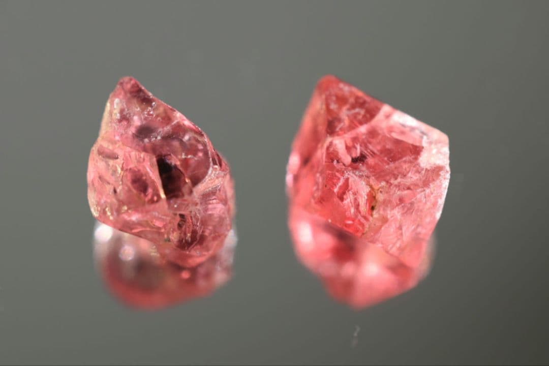 ✦レッドスピネル✦　K18 レッドスピネルピアス