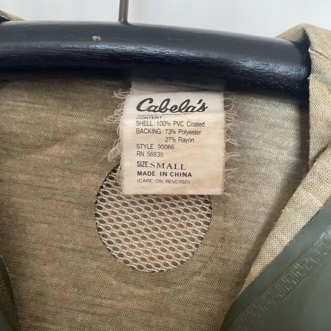 Cabela's フィッシングウェア レイン用 釣り アメリカンサイズS USA