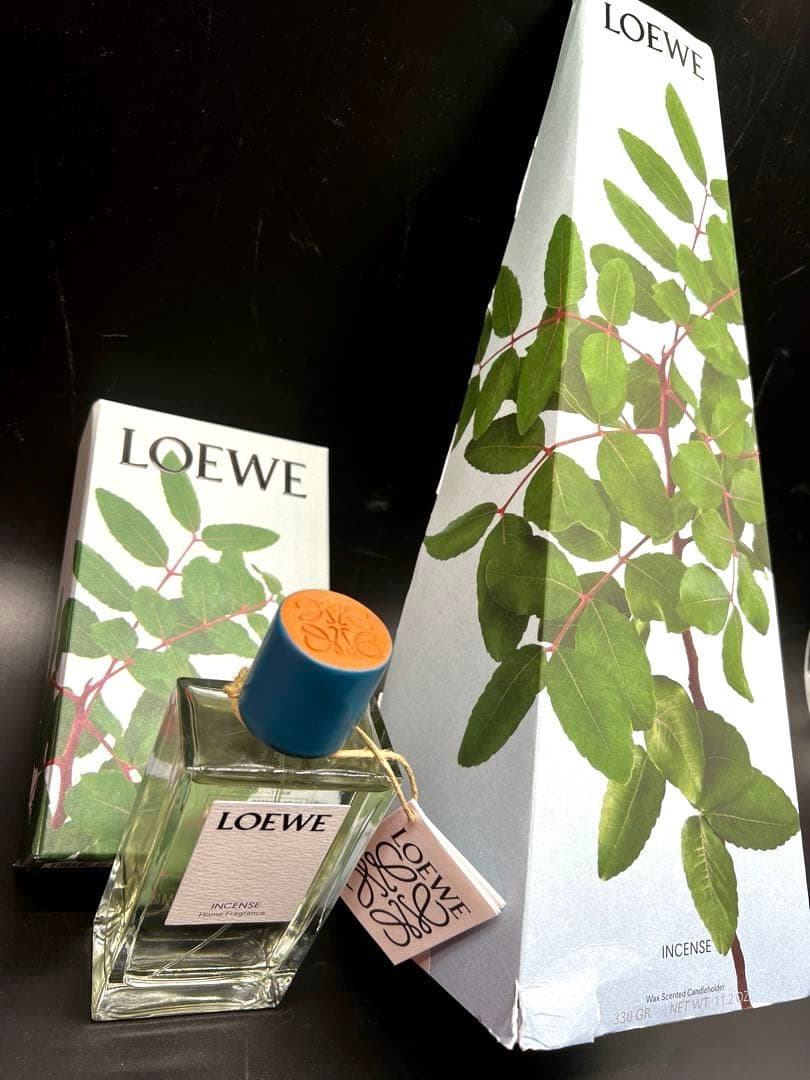 LOEWE ❣️アロマキャンドル 　　　　3点セット　インセンス