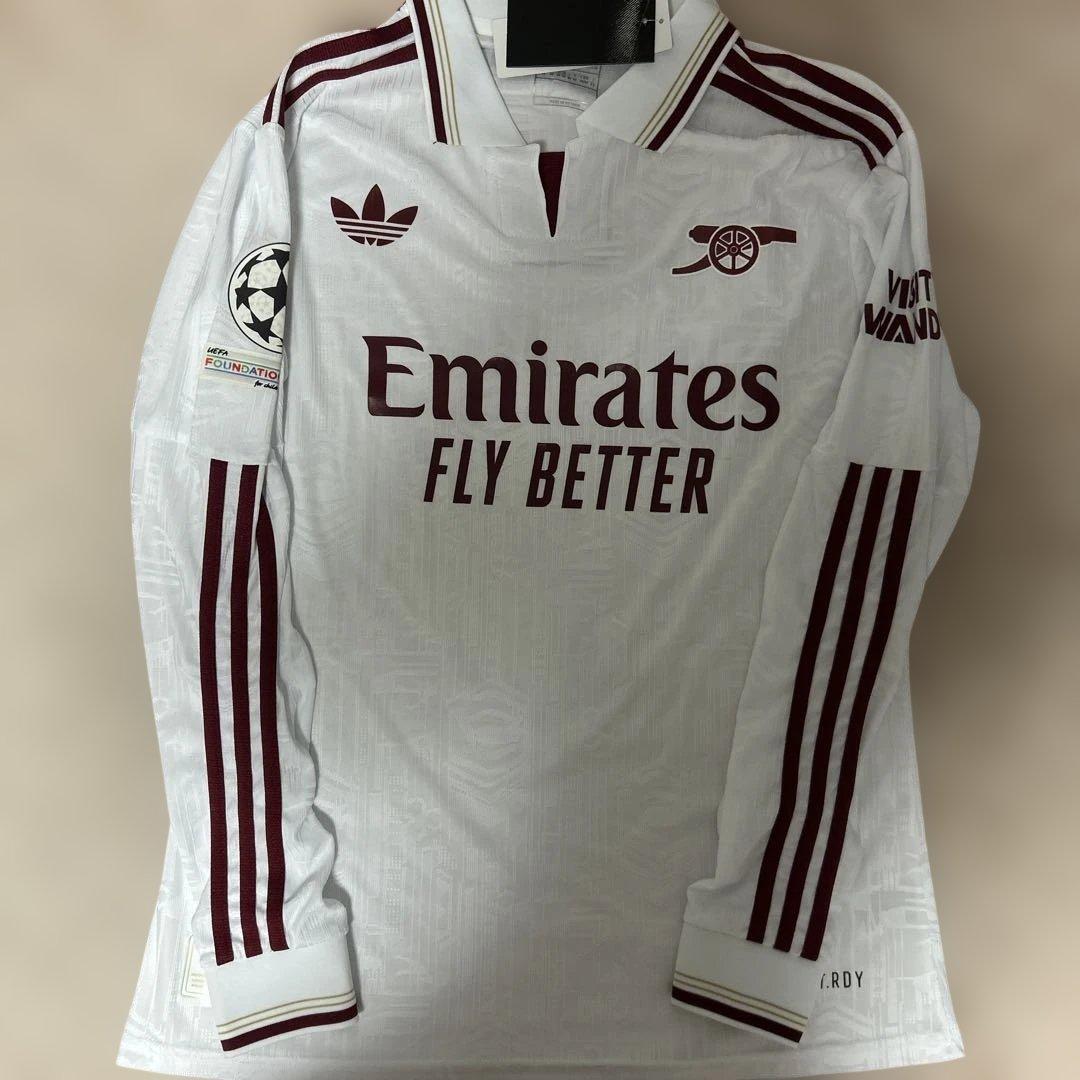 アーセナル 25/26 サードユニフォーム 長袖 Mサイズ