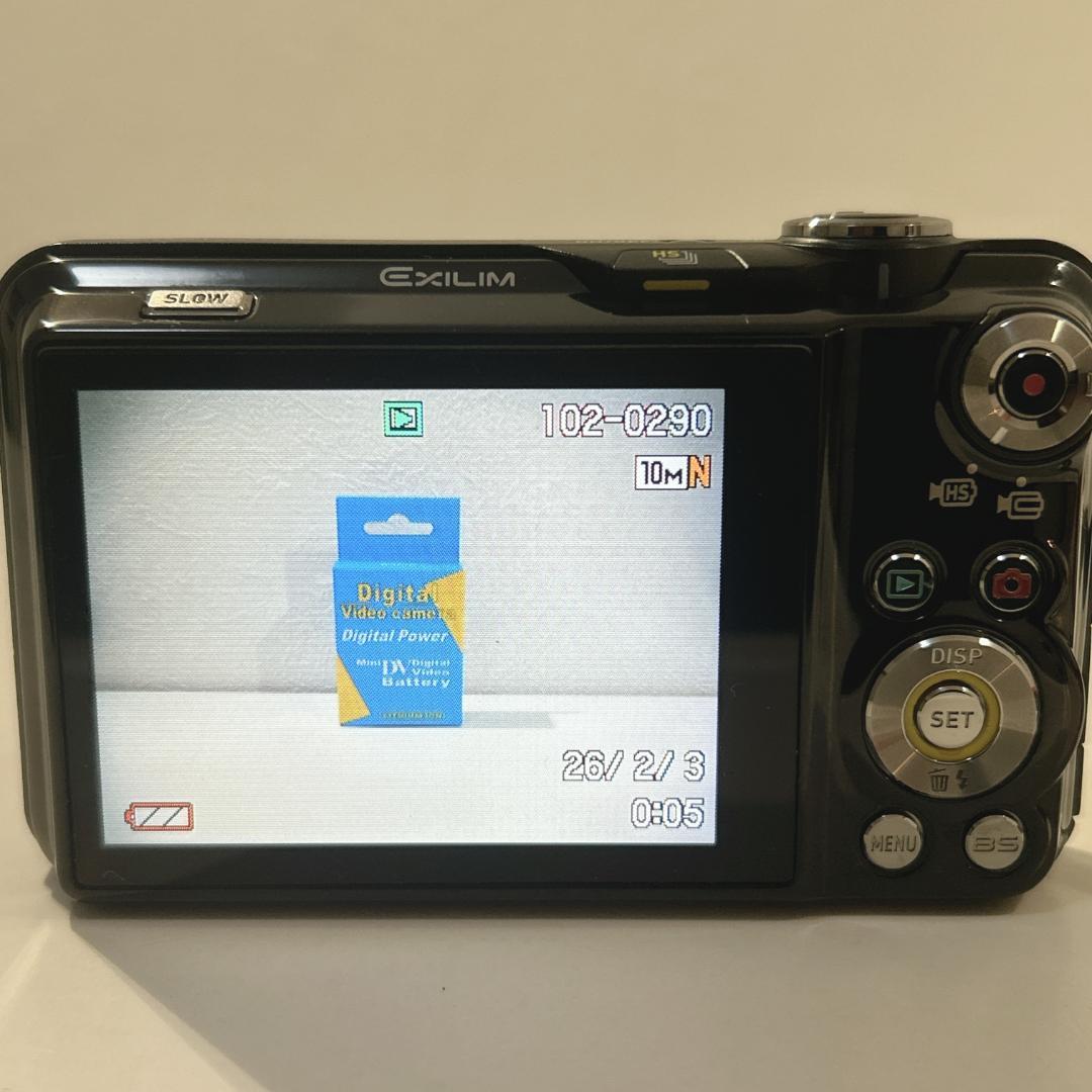 CASIO HIGH SPEED EXILIM EX-FC150 ブラック