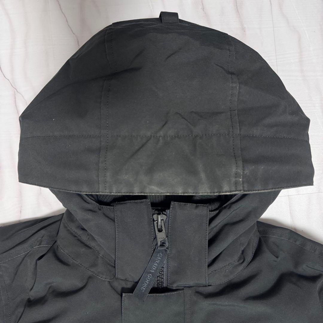 L相当✨カナダグースブラックレーベル メイトランドパーカー 2way ダウン 黒