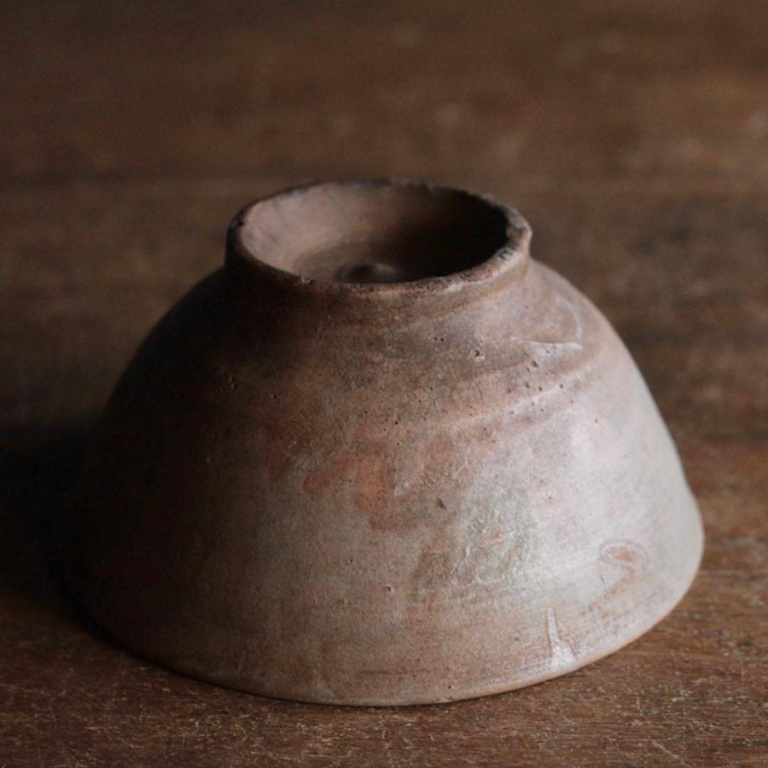 李朝 堅手 茶碗 朝鮮美術 古美術 古道具 アンティーク 茶道具 李朝茶碗