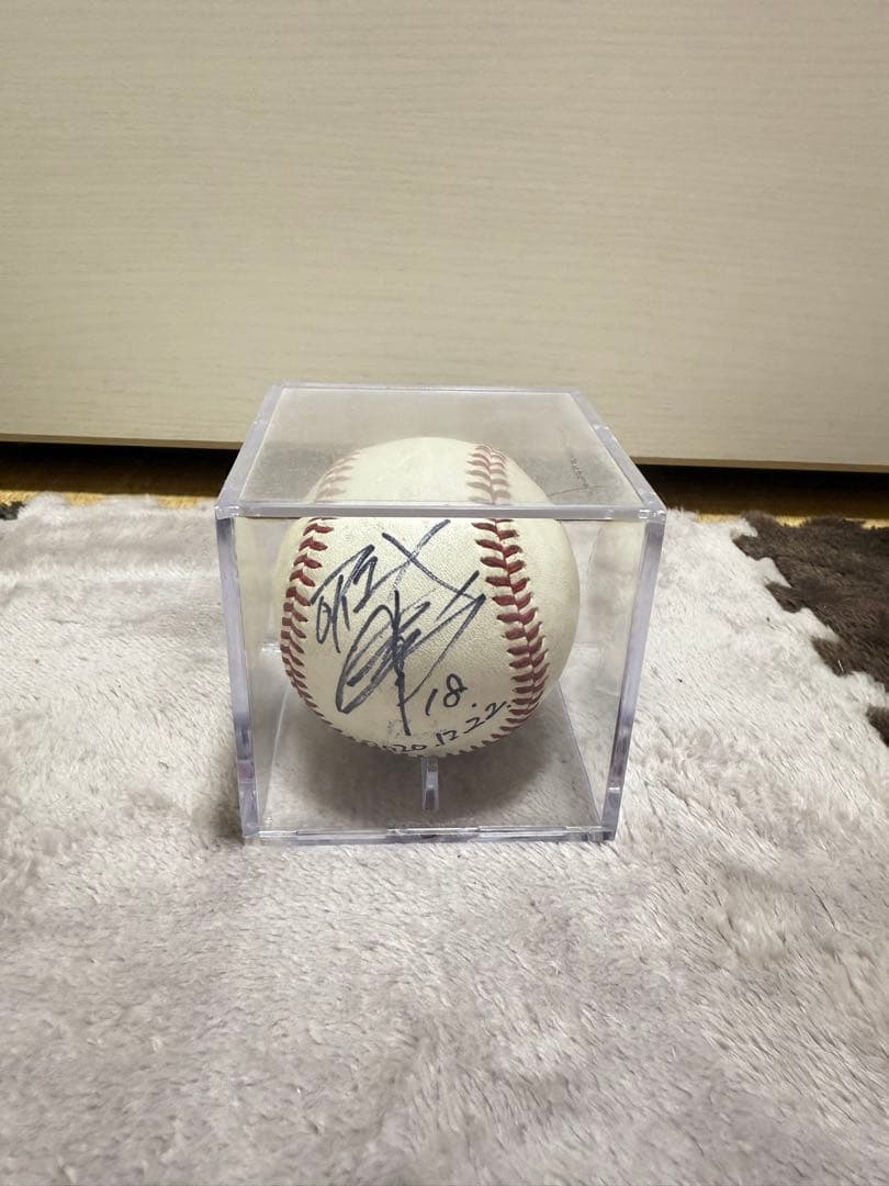 山本由伸NPBボール 直筆サイン入りボール