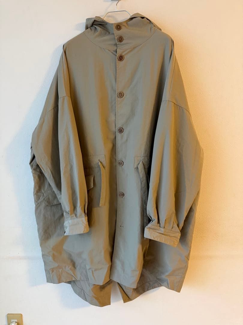 casey casey フッシュテールパーカー　サイズL