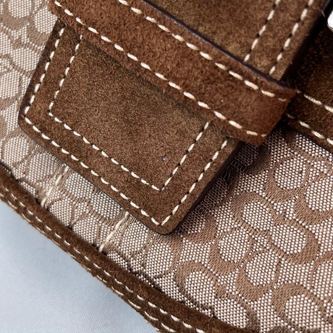 COACH ハンドバック ソーホー シグネチャー ブラウン