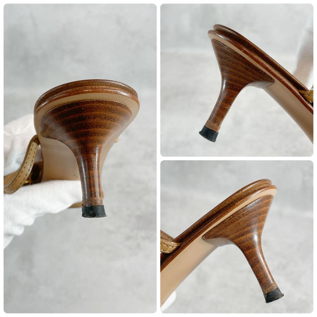 靴 Vintage Gucci Horsebit Sandals 5C