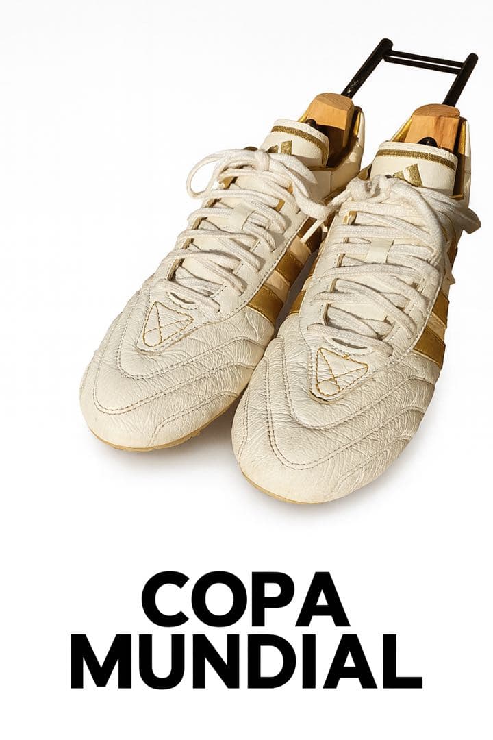 日本製 adidas COPA MUNDIAL 白×金 27cm