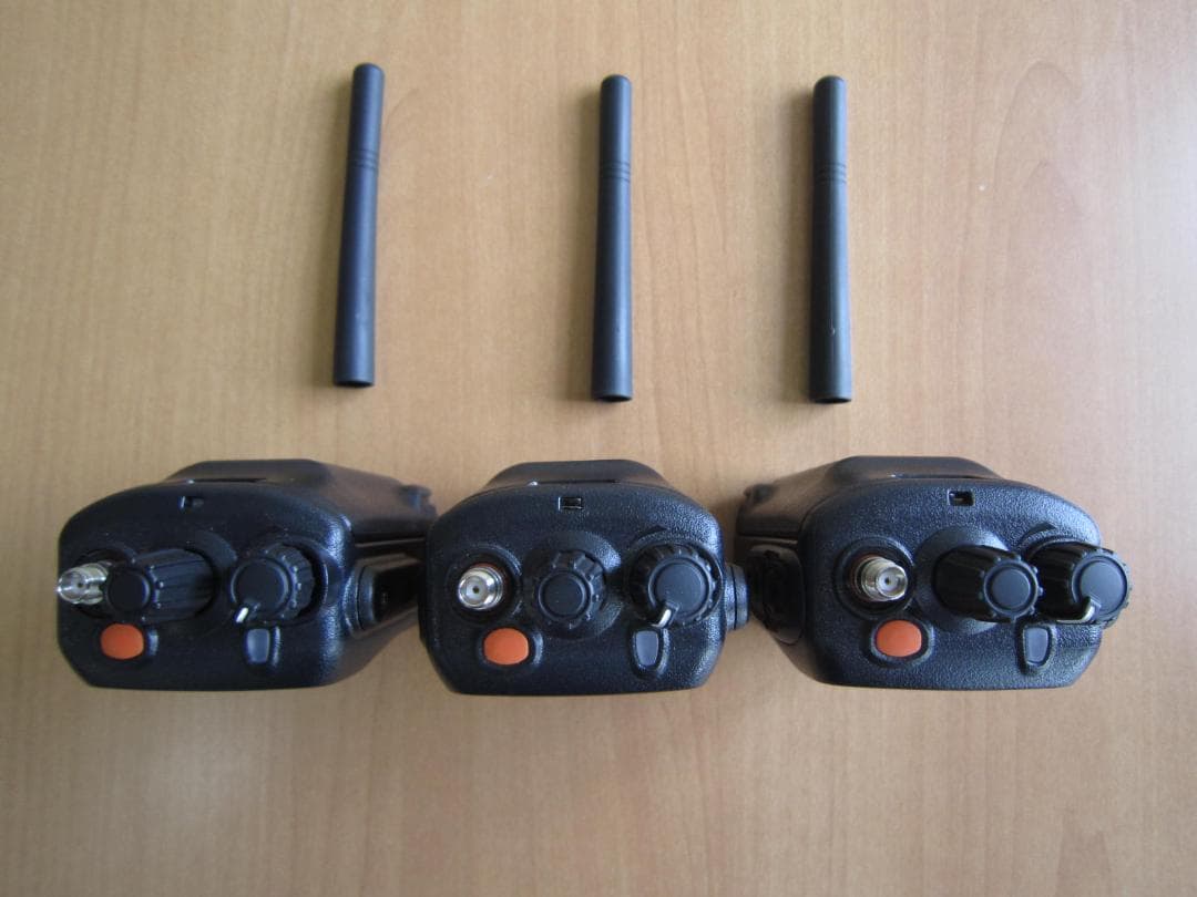 スタンダード VXD20トランシーバー 3台セット♥外観・付属等ほぼ新品同様♥