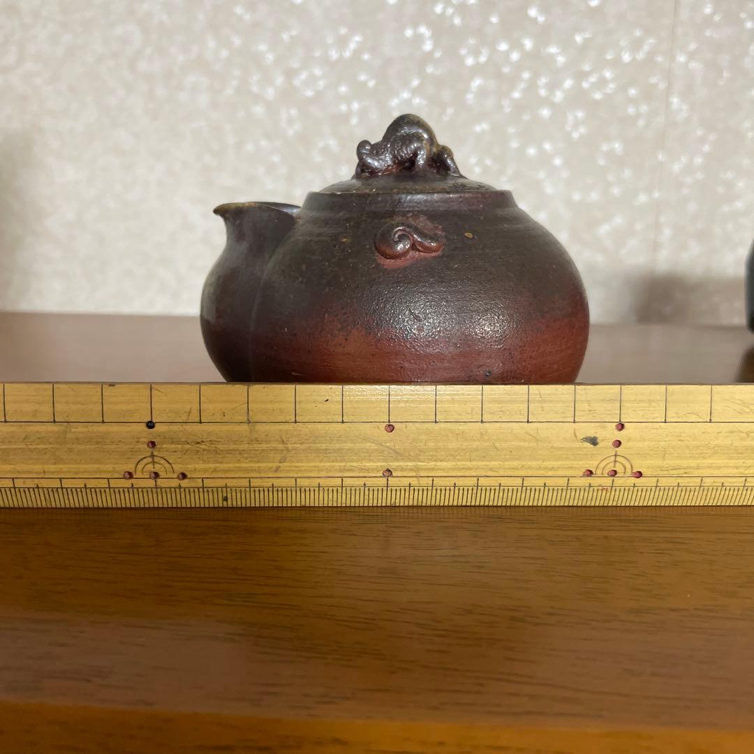 備前焼 宝瓶 竜のつまみ