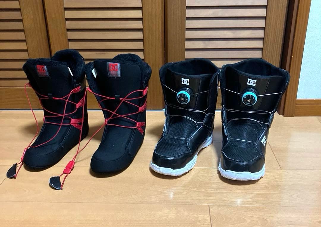 【着用1度のみ】DC ディーシー　BOAスノーボードブーツ　ボア　靴　24