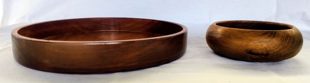 「大切に保管していました」／欅＋広葉樹 自伐自作の盆 part③