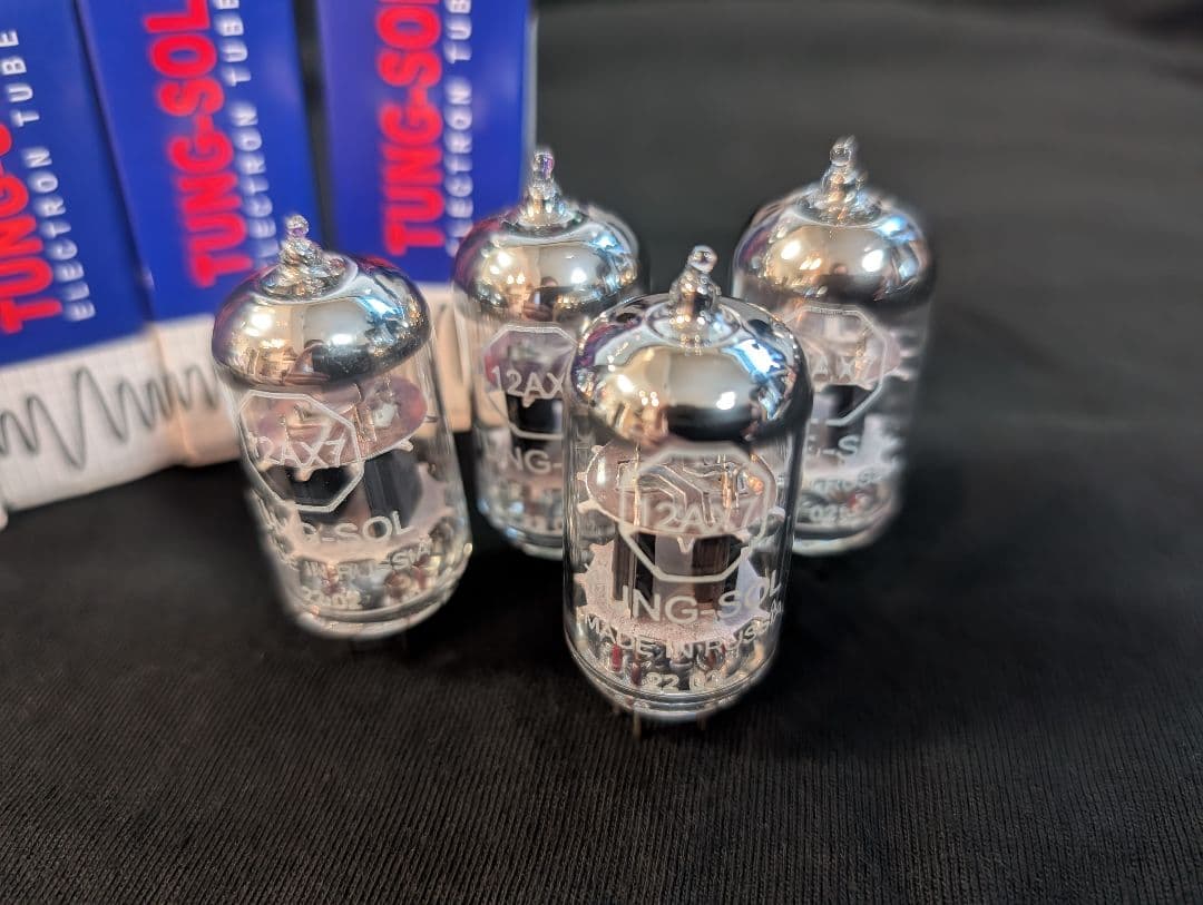 TUNG-SOL 12AX7 真空管 4本セット