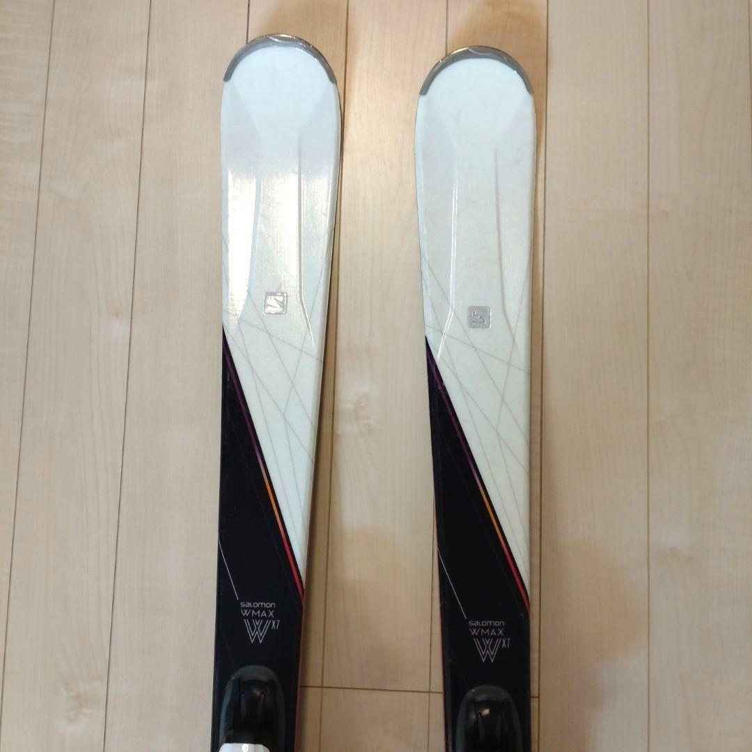 Salomon W MAX X7 スキー 板 バインディング付き148センチ