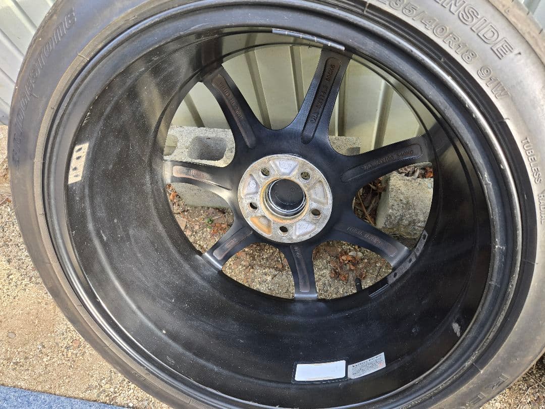 レイズマルカ18インチ8.5jタイヤホイール