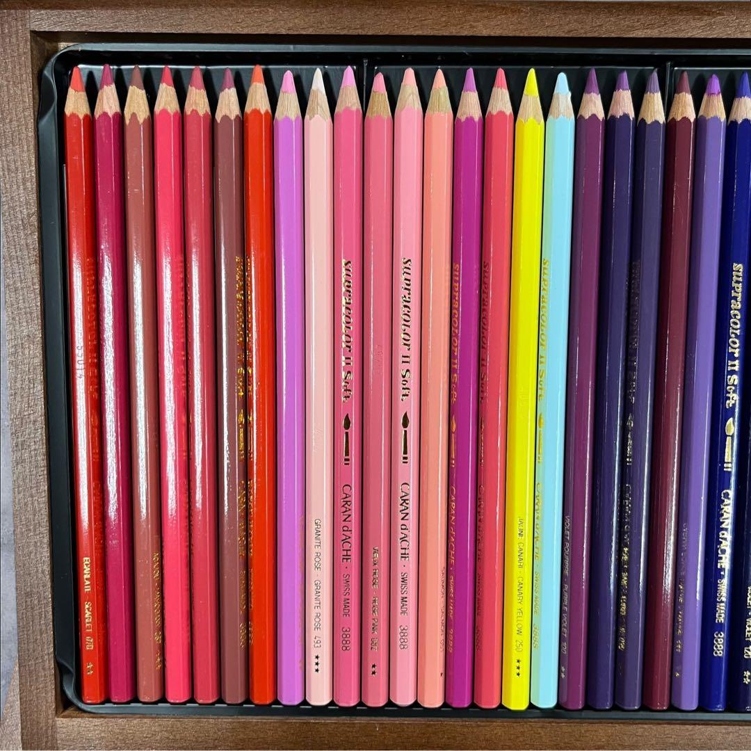 カランダッシュ 120色 スプラカラーソフト 水彩色鉛筆 CARAND'ACHE