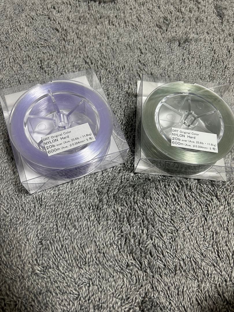 未使用品　drt ナイロン　20lb パープル　グリーン