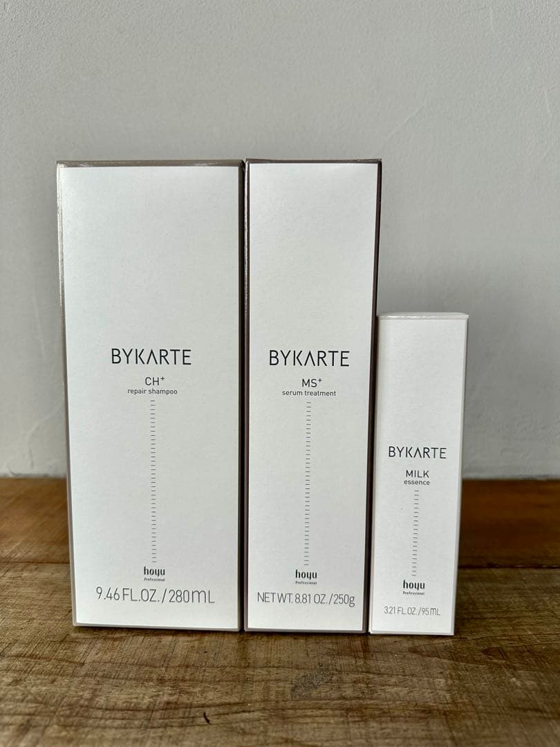 BYKARTE シャンプーセット CH+ MS+ ミルク