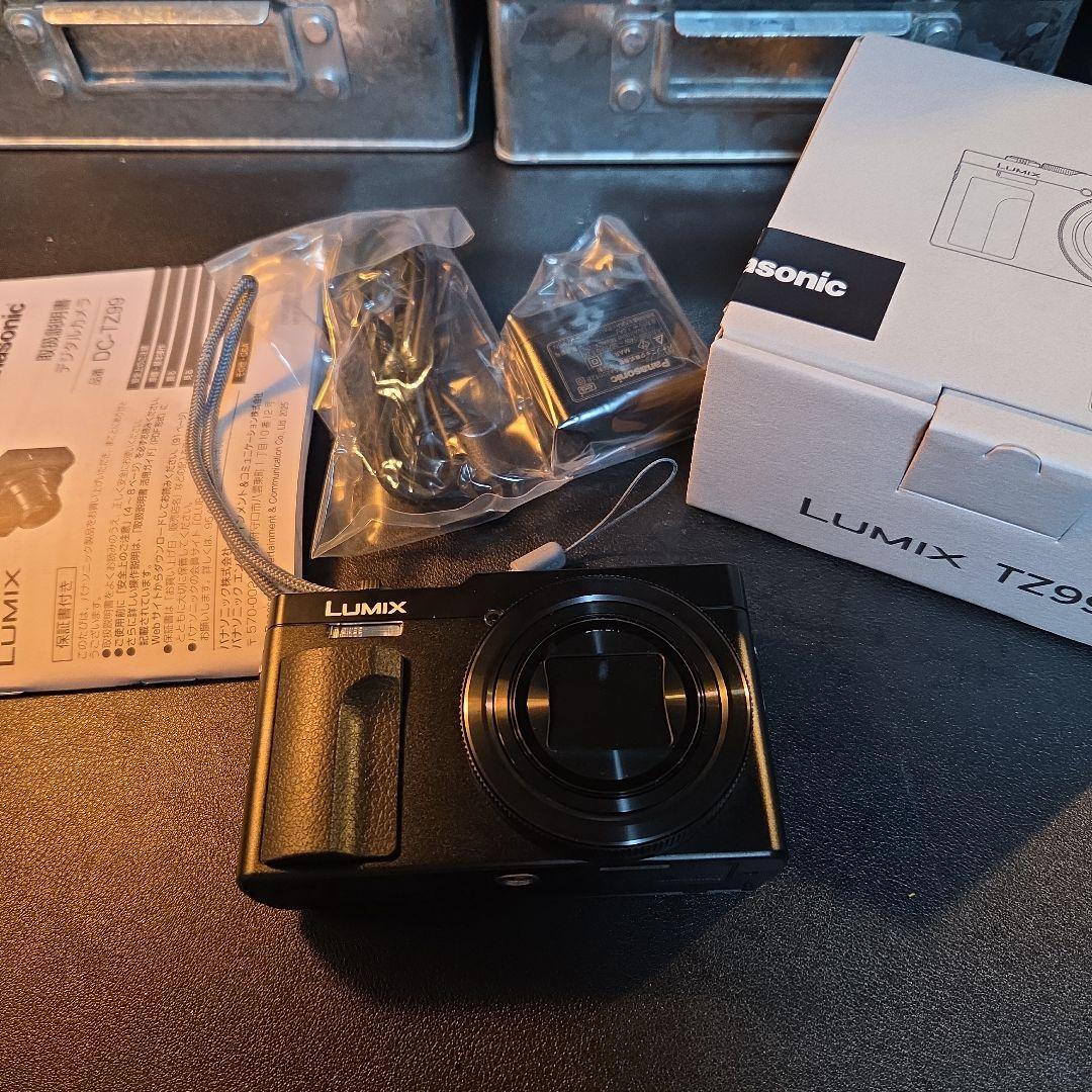 パナソニック コンパクト デジタルカメラ LUMIX DC-TZ99-K