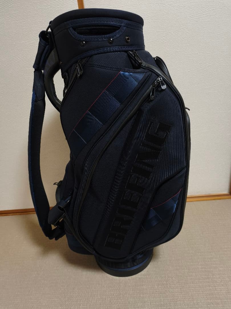 BRIEFINGキャディバッグ CR-3＃02 9.5型 ネイビー