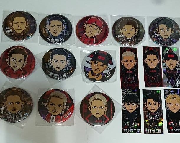 三代目J Soul Brothers モバイル缶バッジ