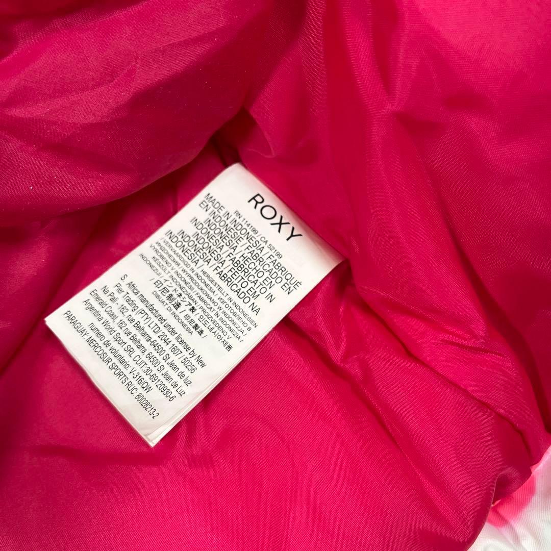 美品 ROXY ボードウエア 130 スキーウエア 女の子 花柄 ウエア上下