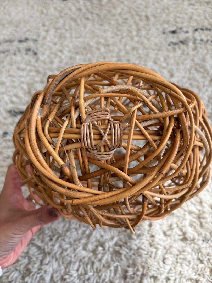 itashiori 籐製　かごバッグ