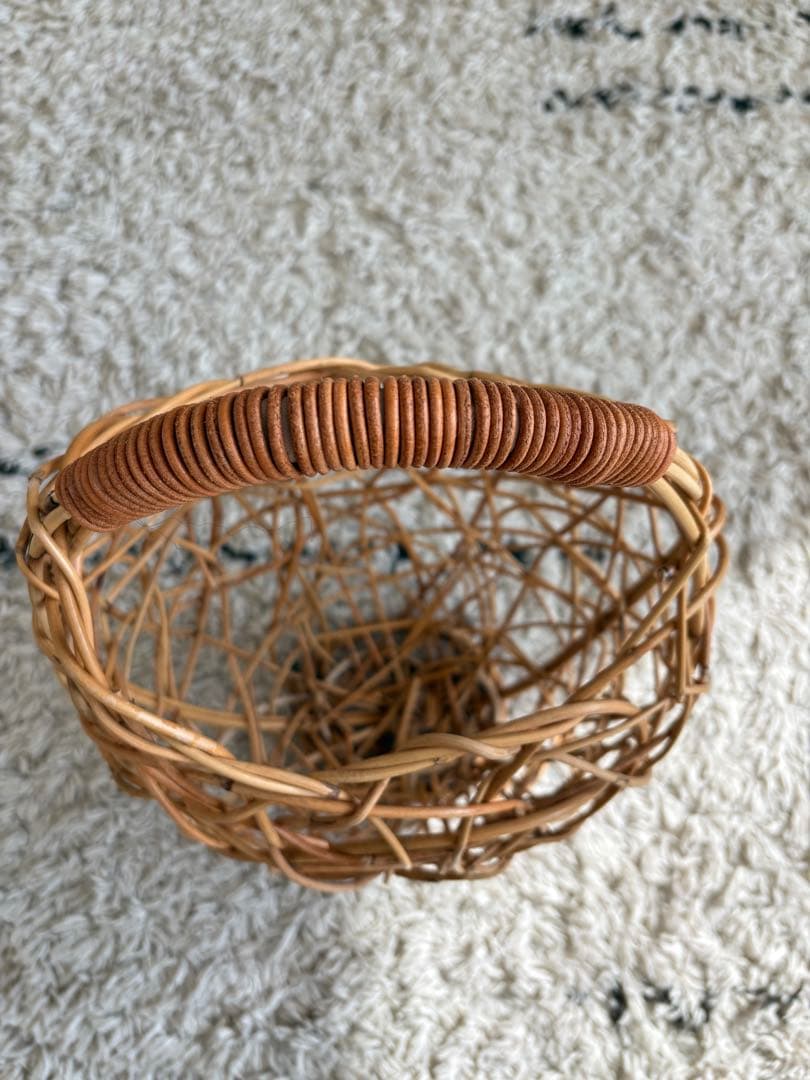 itashiori 籐製　かごバッグ