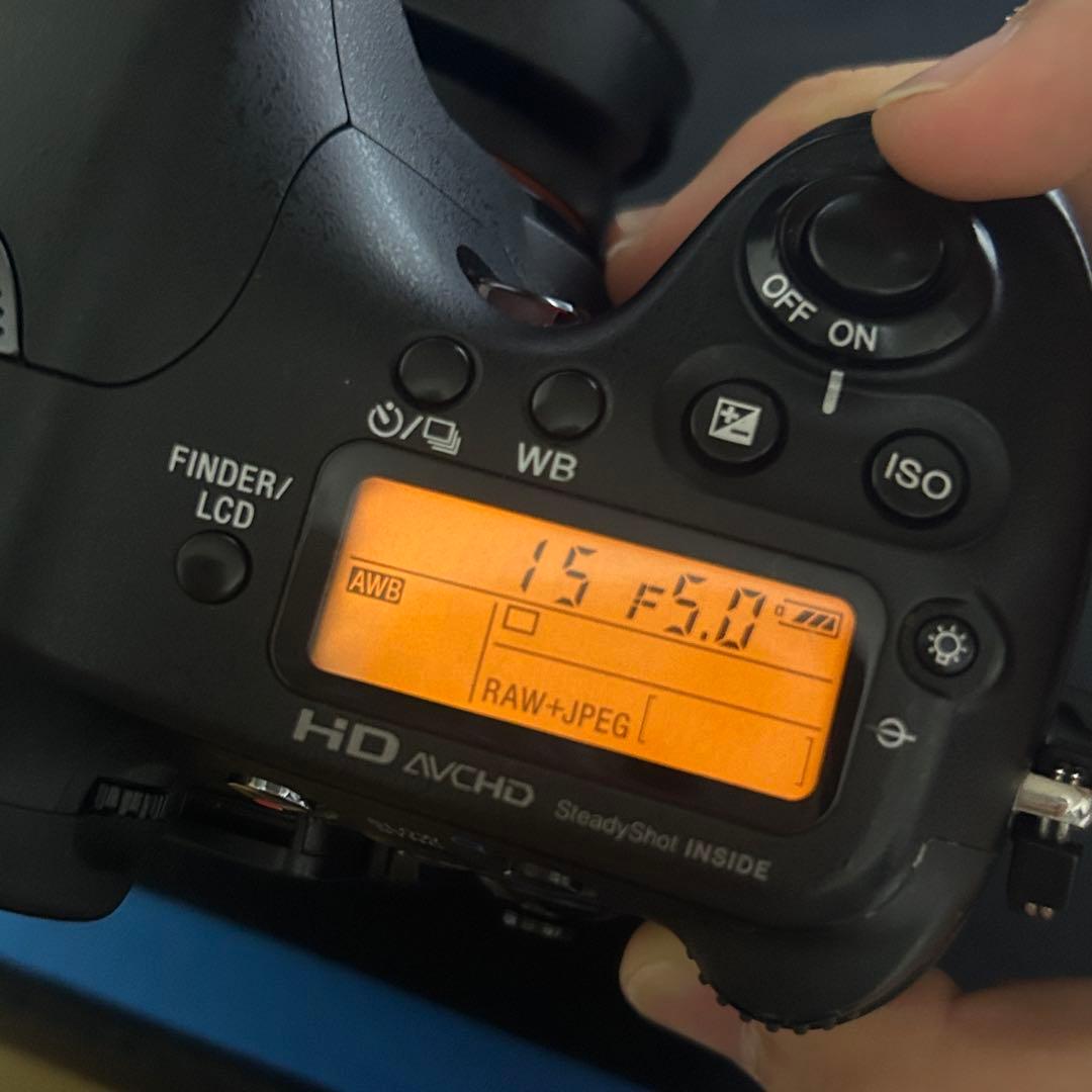 美品 SONY デジタル一眼 α77 SLT-A77V セット