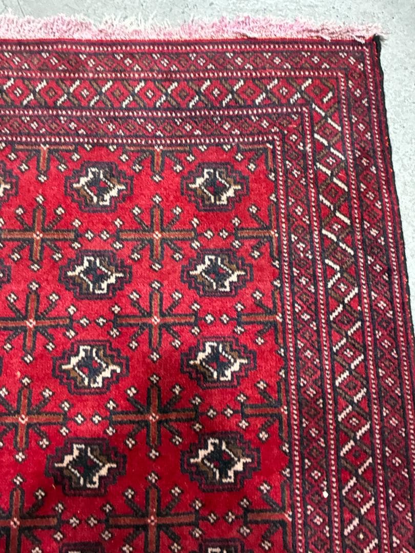 ❖Vintage Rug❖　300cm×210cm　トルクメンラグ　大判ラグ
