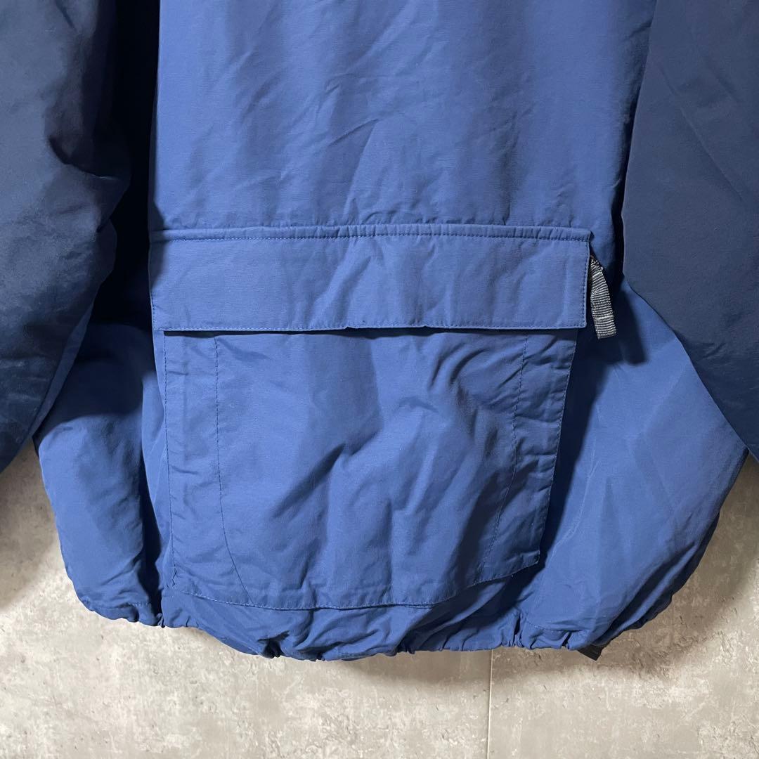 Burtonバートンスキーウェアスノーボードジャケット紺ネイビー青ブルー刺繍ロゴ