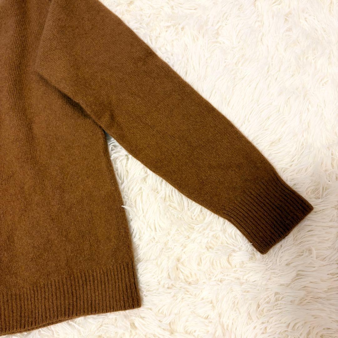 MARGARET HOWELL カシミヤ混 ニット ブラウン