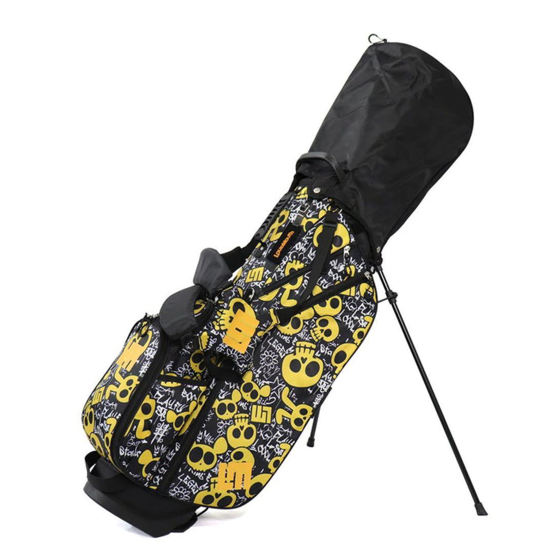 【新品】ラウドマウス キャディバッグ 8.5型 （413）アニマルスカルズ