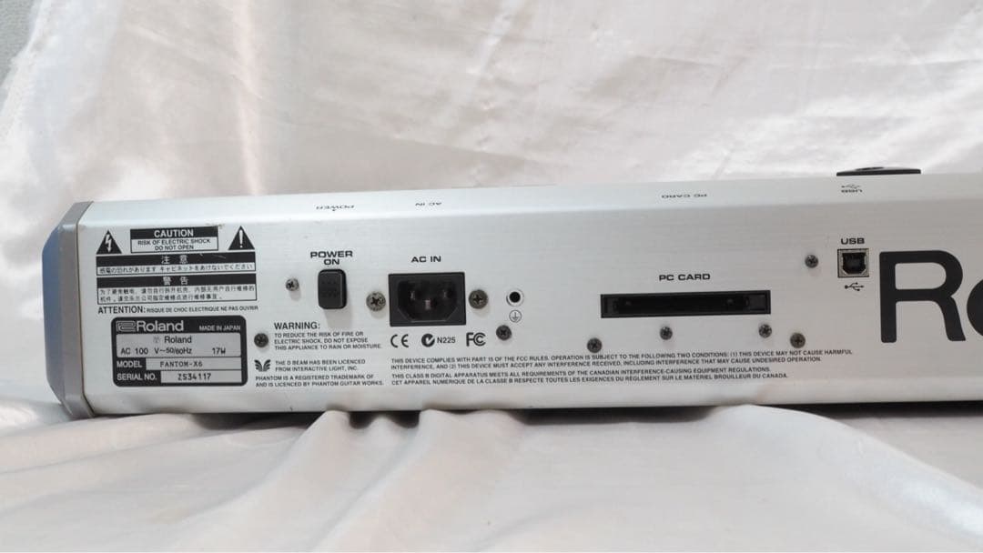 Roland Fantom-X6 シンセサイザー 動作確認済み ※液晶難あり