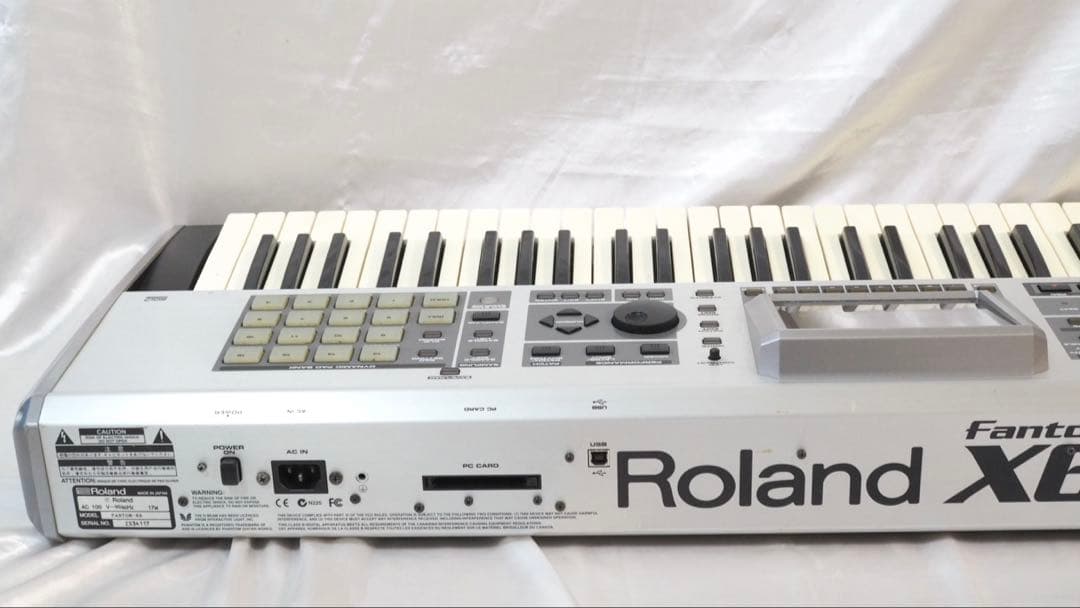 Roland Fantom-X6 シンセサイザー 動作確認済み ※液晶難あり