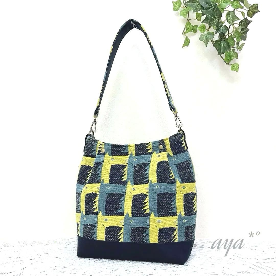 ミナペルホネン　ハンドメイド　ショルダーバッグ　thoroughbred