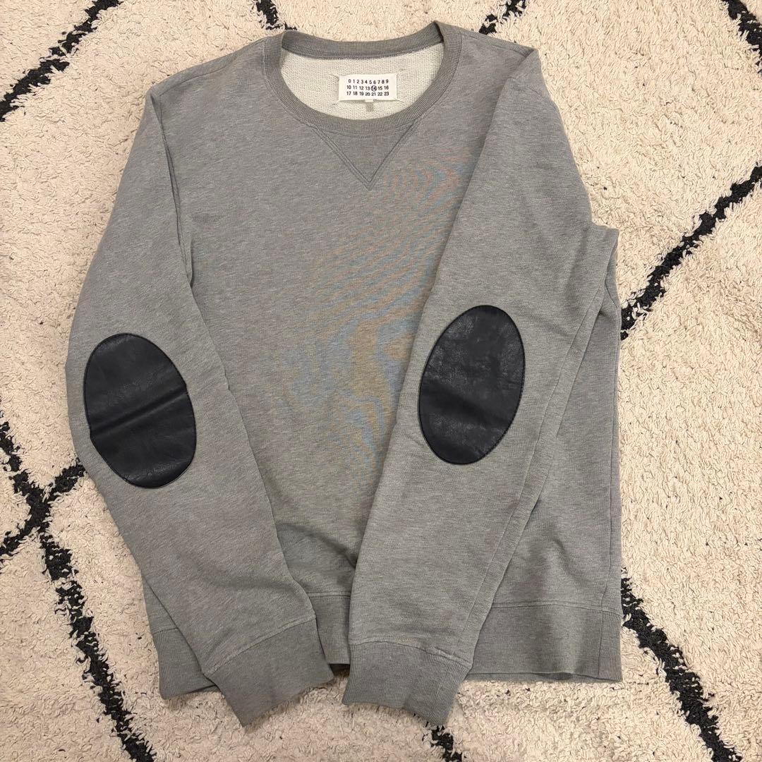 メゾン　マルタン　マルジェラ　エルボーパッチ　スウェット　トレーナー