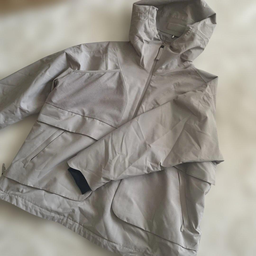  RECcontrol フード付きジャケット ライトグレー
