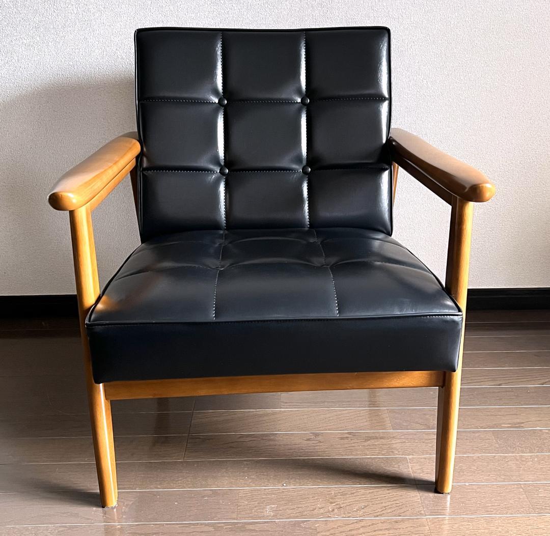 【梱包たのメル便送料込み】カリモク60　Kチェア 1シーター