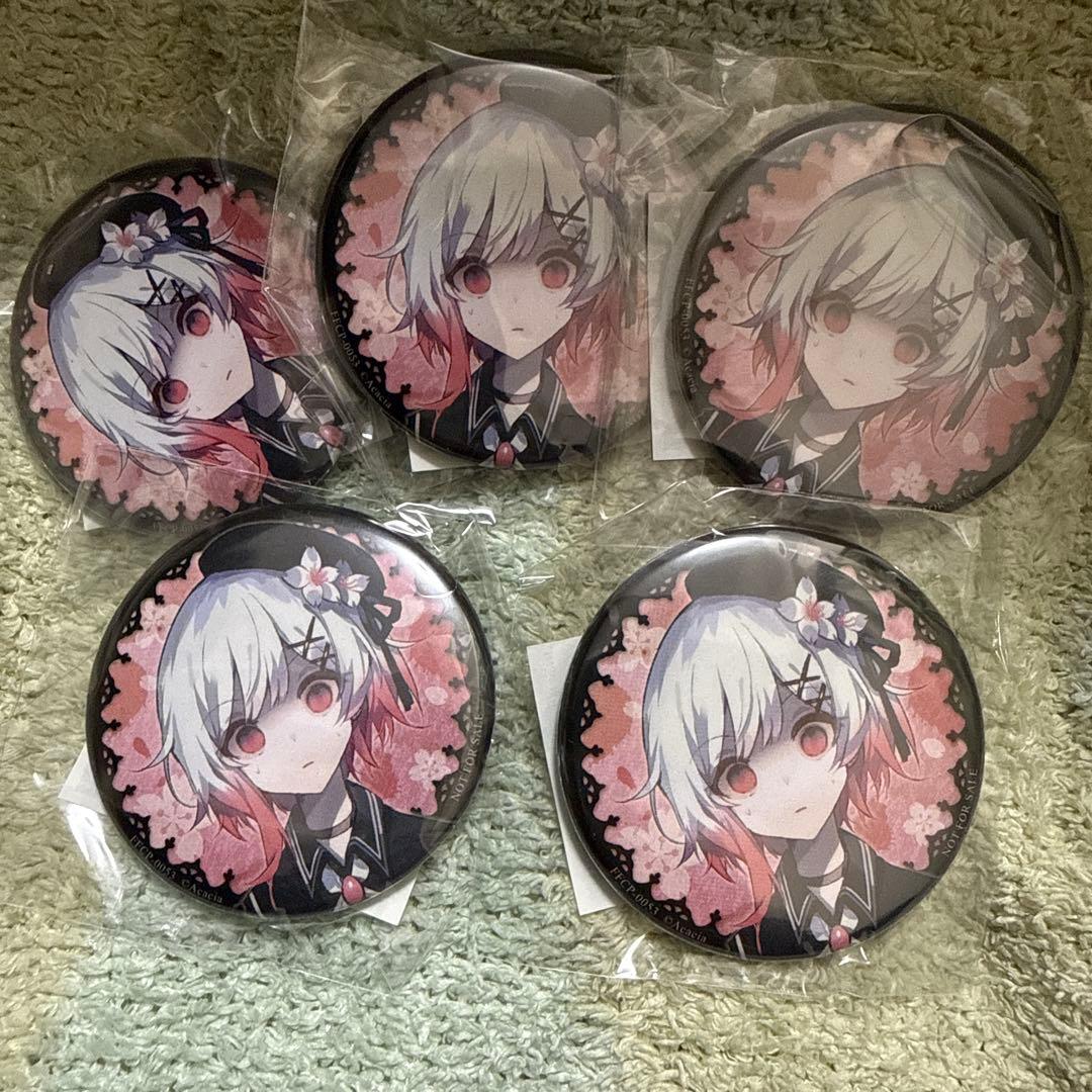 魔法少女ノ魔女裁判 まのさば サントラ 特典 缶バッジ 5個 桜羽エマ