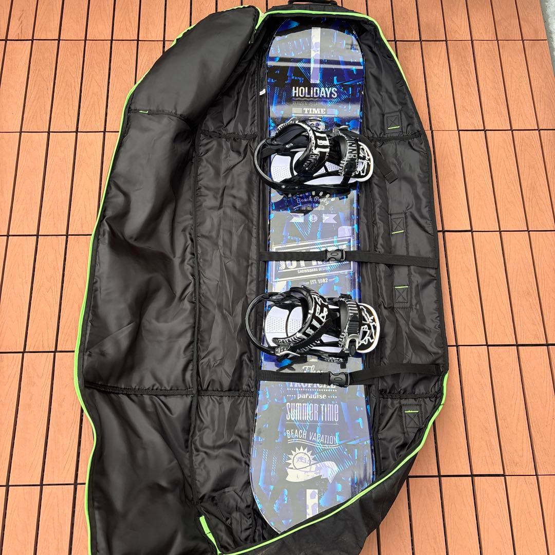 スノーボード　ビンディングセット　カバー付！