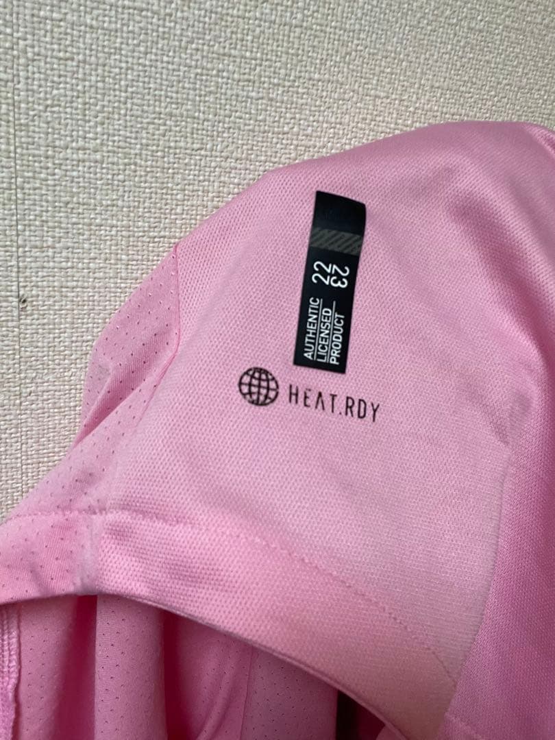【超希少】adidas マイアミリーグ決勝メッシ ピンク ジャージ XXL