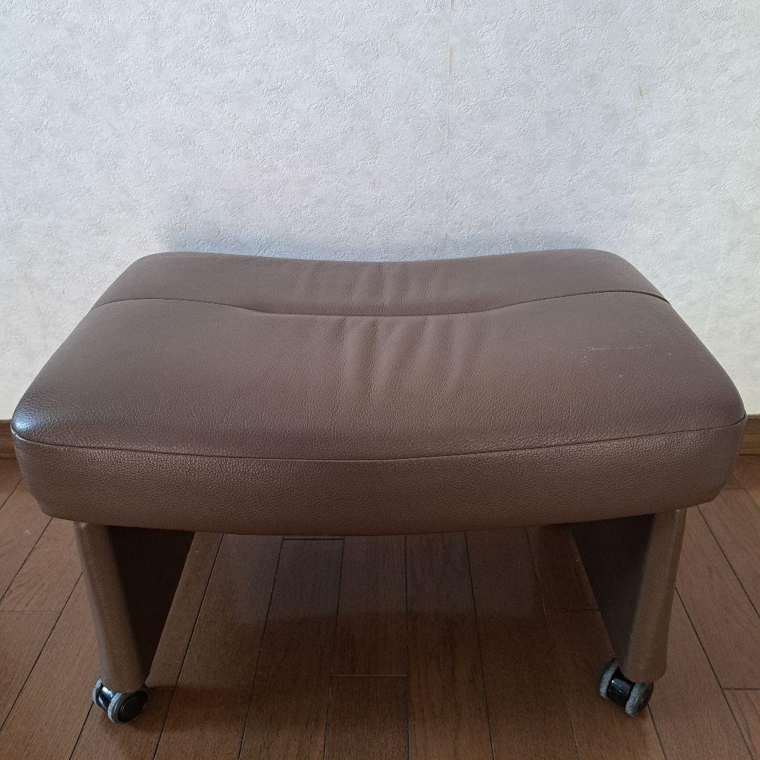 【良品】カリモク karimoku オットマン　スツール XU4206ブラウン